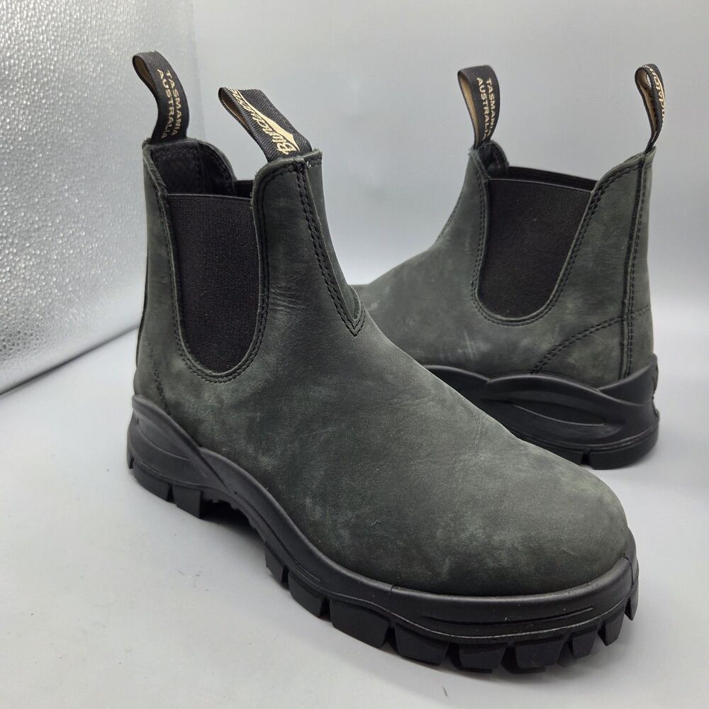 Blundstone Chelsea Ankle Boot 2238 Gore Pull-on Rustic Black Size US 8 NEW